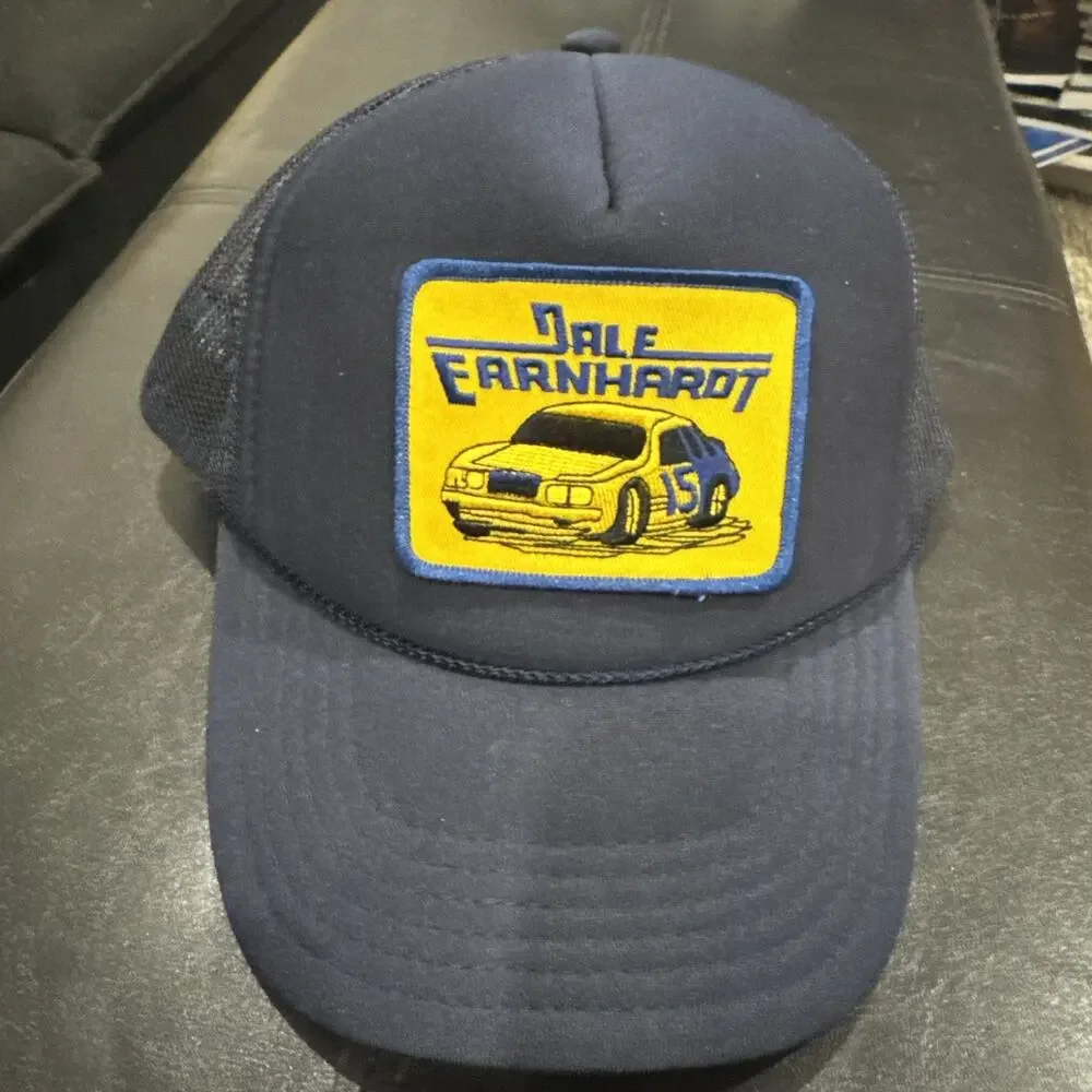 Otto Dale Earnhardt THE INTIMIDATOR FLAT BILL PATCH HAT One Size